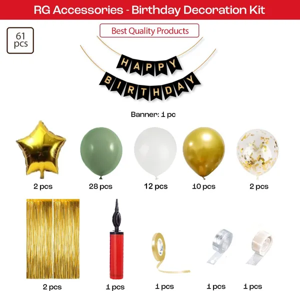 Golden_And_Green_Happy_Birthday_Decoration_Kit_(Set_Of_61)