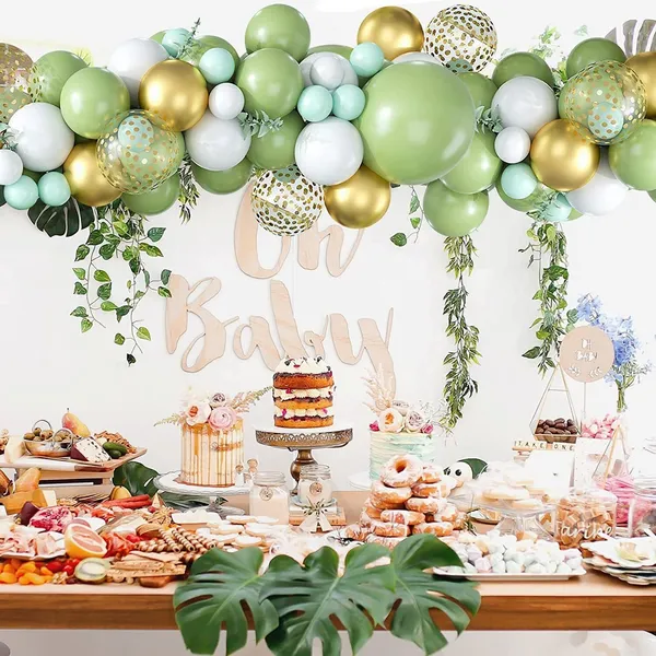 Golden_And_Olive_Green_Happy_Birthday_Decoration_Kit_(Set_Of_62)