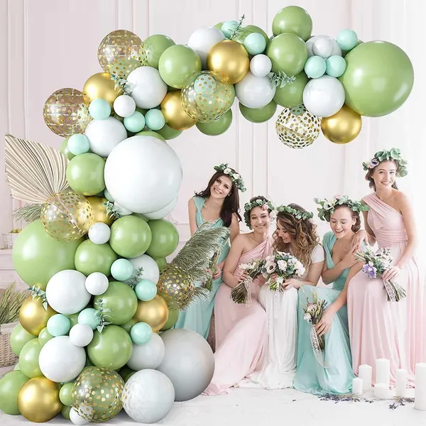 Golden_And_Olive_Green_Happy_Birthday_Decoration_Kit_(Set_Of_80)