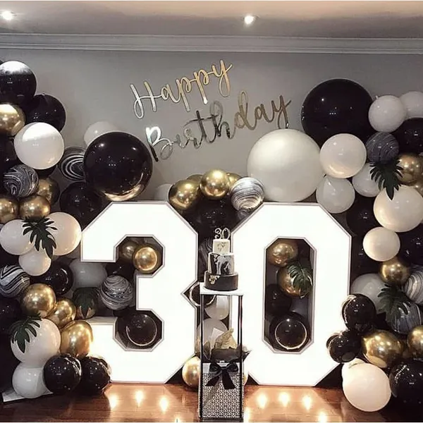 Black_Happy_Birthday_Decoration_Kit_(Set_Of_100)