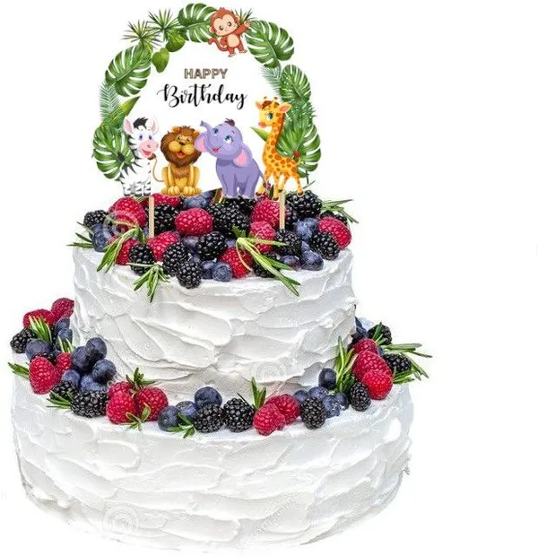 Green_Cake_Topper_Decoration_Kit