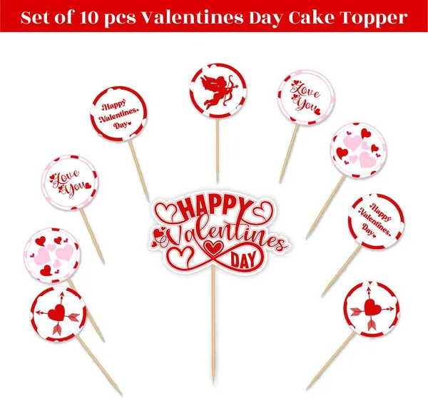 Red_Cake_Topper_Decoration_Kit