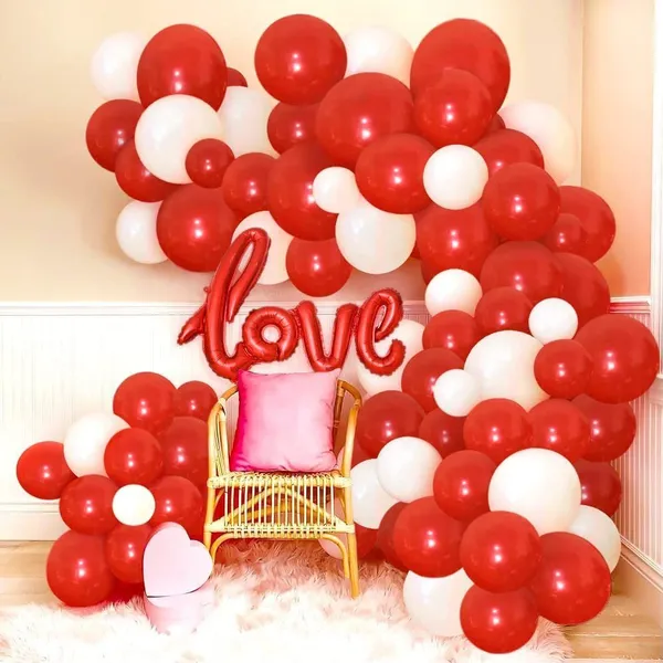 White_And_Red_Party_And_Celebration_,_Wedding_And_Engagement_,_Valentine'S_Day_,_Anniversary_Decoration_Kit_(Set_Of_104)