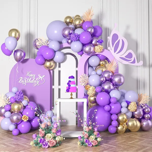 Golden_And_Purple_Birthday_,_Newborn_And_Baby_Shower_,_Party_And_Celebration_,_Anniversary_,_Festival_,_Sympathy_And_Condolences_,_Graduation_Decoration_Kit_(Set_Of_61)