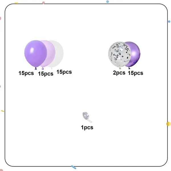 White_And_Purple_Birthday_,_Newborn_And_Baby_Shower_,_Party_And_Celebration_,_Anniversary_,_Festival_,_Sympathy_And_Condolences_,_Graduation_Decoration_Kit_(Set_Of_63)