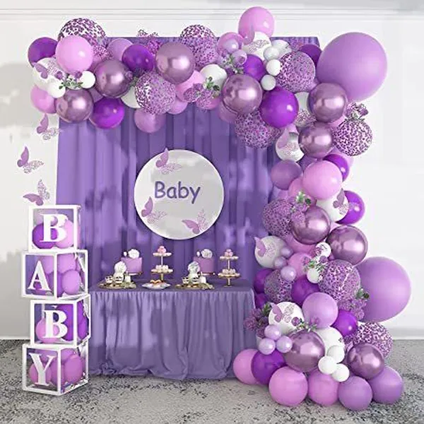 White_And_Purple_Happy_Birthday_Decoration_Kit_(Set_Of_50)