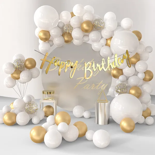 Golden_And_White_Happy_Birthday_Decoration_Kit_(Set_Of_40)
