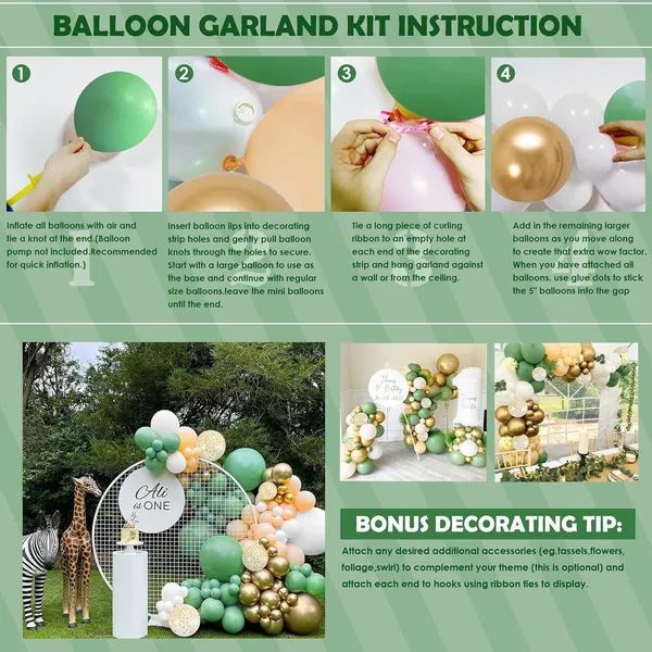 Golden_And_Green_Happy_Birthday_Decoration_Kit_(Set_Of_40)