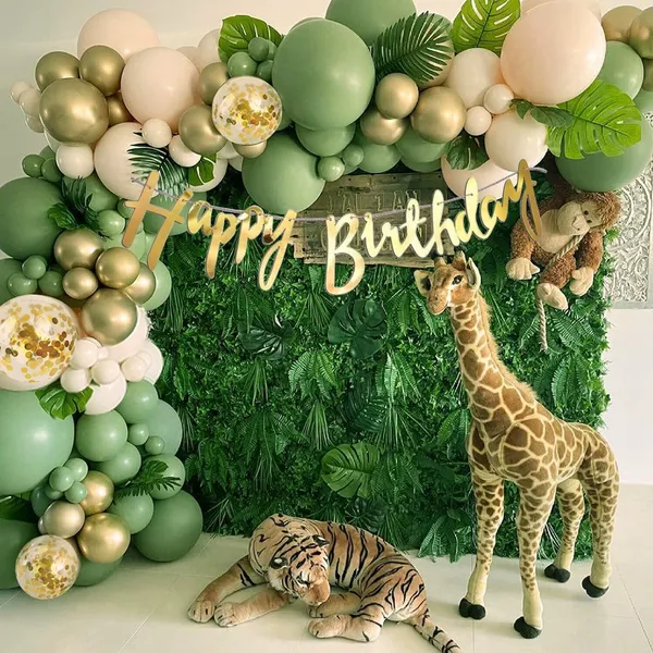 Golden_And_Green_Happy_Birthday_Decoration_Kit_(Set_Of_40)