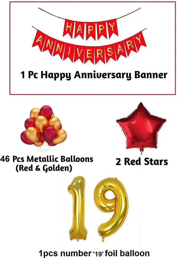 Golden_And_Red_Anniversary_Decoration_Kit_(Set_Of_50)