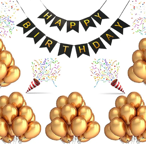 Golden_And_Black_Happy_Birthday_Decoration_Kit_(Set_Of_31)