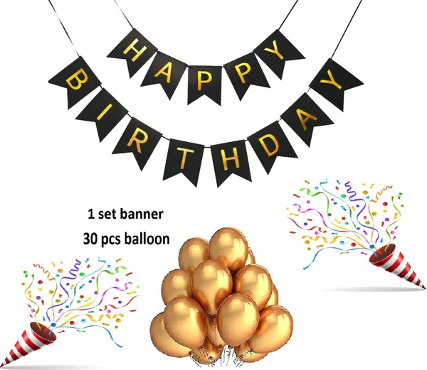 Golden_And_Black_Happy_Birthday_Decoration_Kit_(Set_Of_31)