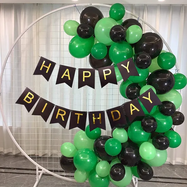 Green_And_Black_Happy_Birthday_Decoration_Kit_(Set_Of_50)