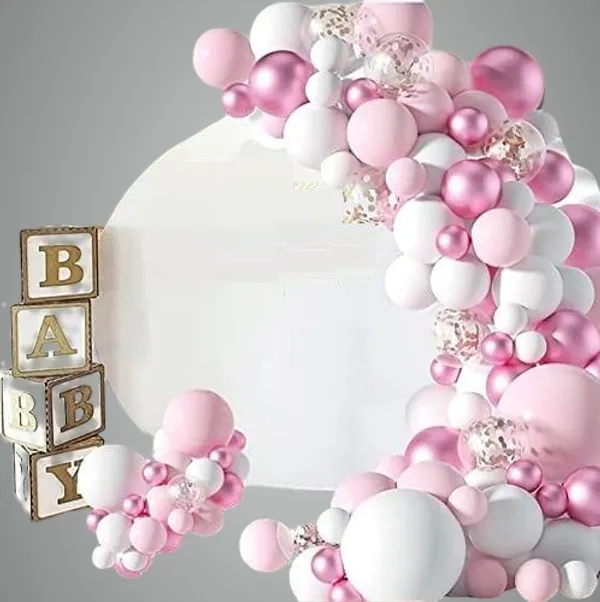 White_And_Pink_Birthday_,_Party_And_Celebration_,_Festival_,_Welcome_,_Newborn_And_Baby_Shower_Decoration_Kit_(Set_Of_66)