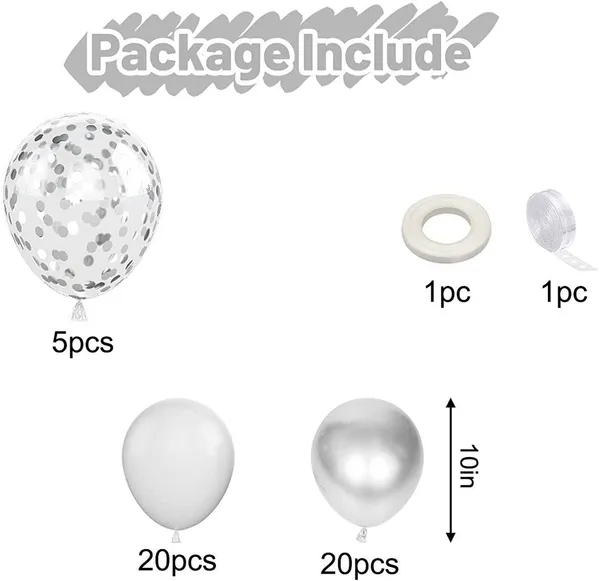 White_And_Silver_Birthday_,_Newborn_And_Baby_Shower_,_Party_And_Celebration_,_Anniversary_,_Festival_,_Sympathy_And_Condolences_,_Graduation_Decoration_Kit_(Set_Of_47)