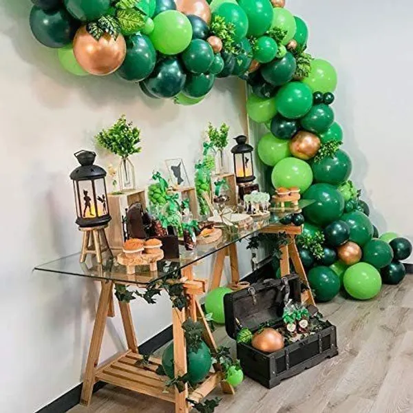 Green_Anniversary_,_Birthday_,_Newborn_And_Baby_Shower_,_Valentine'S_Day_Decoration_Kit_(Set_Of_51)