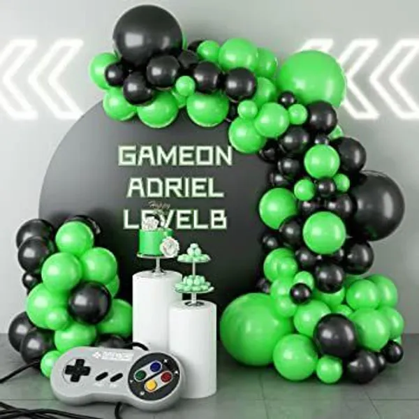 Black_And_Green_Wedding_And_Engagement_,_Birthday_,_Newborn_And_Baby_Shower_,_Party_And_Celebration_,_Anniversary_Decoration_Kit_(Set_Of_61)
