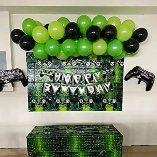Black_And_Green_Wedding_And_Engagement_,_Birthday_,_Newborn_And_Baby_Shower_,_Party_And_Celebration_,_Anniversary_Decoration_Kit_(Set_Of_61)