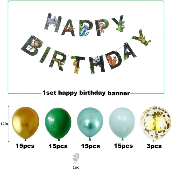 Golden_And_Green_Happy_Birthday_Decoration_Kit_(Set_Of_65)