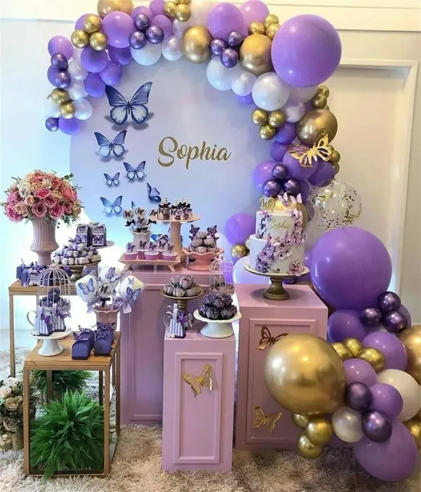 R_G_Accessories_Solid_Purple_Butterfly_Golden_Balloons,_Happy_Birthday_Decoration_Kit_Metallic_Purple_Balloon_(Purple,_Pack_Of_42)