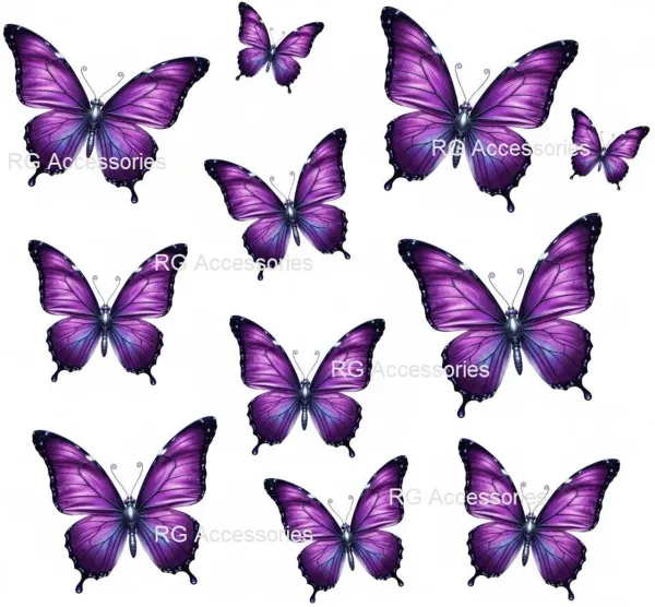 R_G_Accessories_Solid_Purple_Butterfly_Golden_Balloons,_Happy_Birthday_Decoration_Kit_Metallic_Purple_Balloon_(Purple,_Pack_Of_42)
