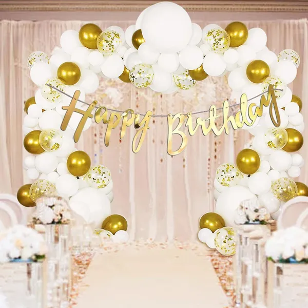 Golden_And_White_Happy_Birthday_Decoration_Kit_(Set_Of_50)