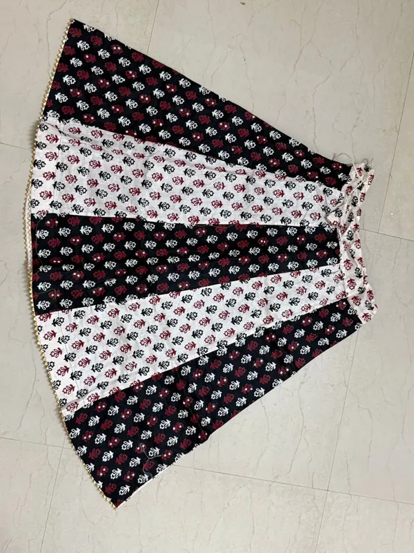 Multicolor_Premium_Cotton_Lehenga_Choli_With_Dupatta_For_Girls_Pack_Of_2
