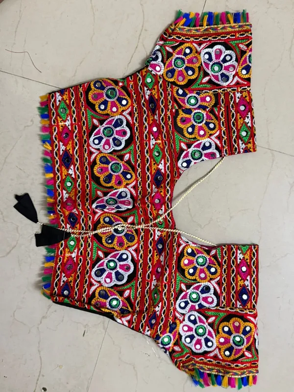 Multicolor_Premium_Rayon_Cotton_Lehenga_Choli_For_Girls