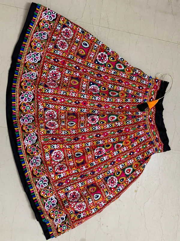Multicolor_Premium_Rayon_Cotton_Lehenga_Choli_For_Girls