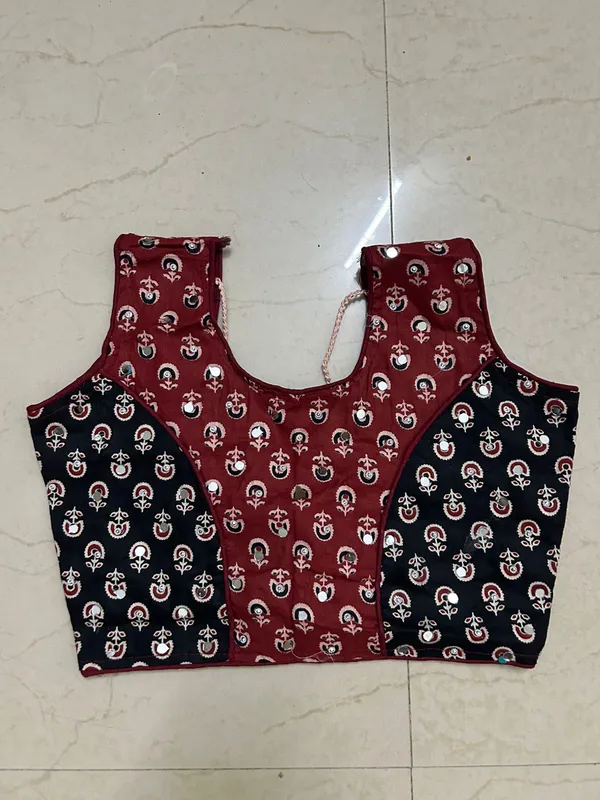 Multicolor_Premium_Cotton_Lehenga_Choli_With_Dupatta_For_Girls_Pack_Of_2