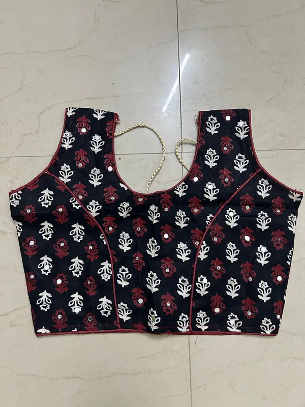 Black_And_White_Premium_Cotton_Lehenga_Choli_With_Dupatta_For_Girls