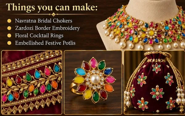 Multi_Colour_Kundan_Teardrop_Stones_|_4x6mm_|_400_Pcs_|_Sticking_Purpose