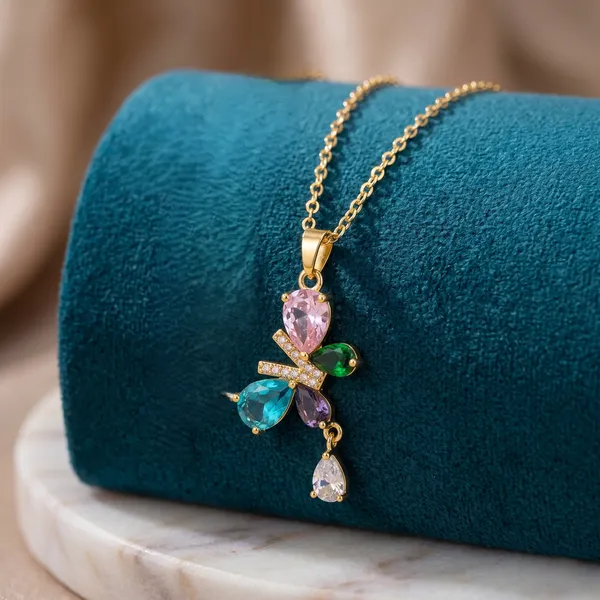 Out_of_the_Cocoon_|18K_Gold_Plated_Cubic_Zirconia_Butterfly_Anti_Tarnish_Necklace__|_1_Piece