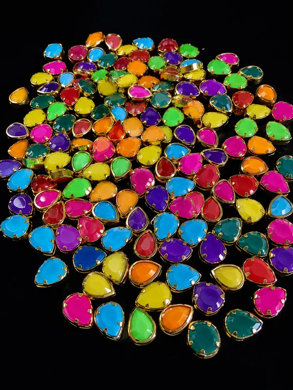 Sky_Blue_Opaque_Kundan_Teardrop_Stones_|_4x6mm_|_400_Pcs_|_Sticking_Purpose