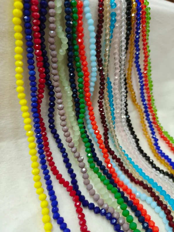 4mm_Transparent_&_Opaque_Faceted_Glass_Beads_Bulk_Pack_|_20_Lines_Total