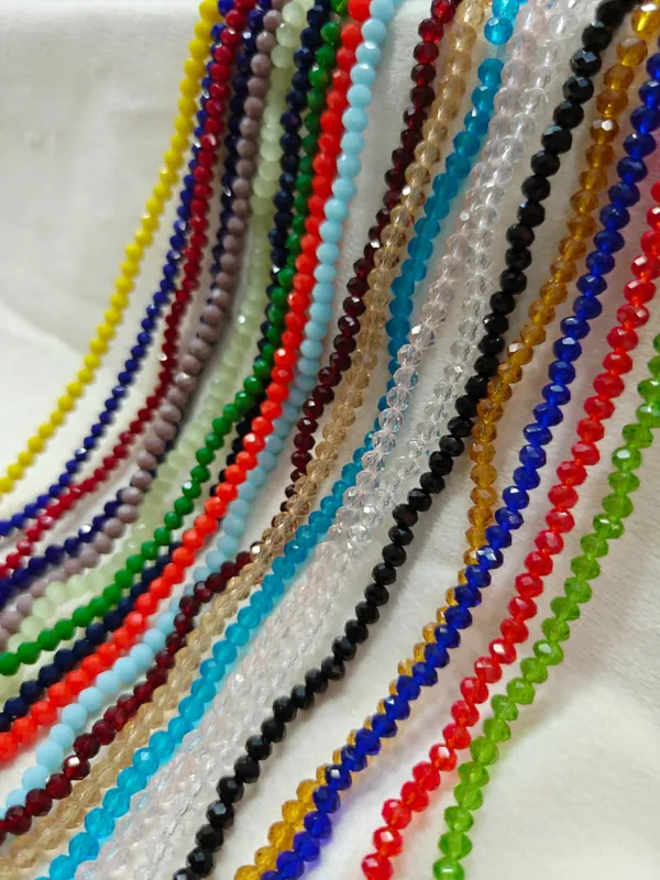 4mm_Transparent_&_Opaque_Faceted_Glass_Beads_Bulk_Pack_|_20_Lines_Total