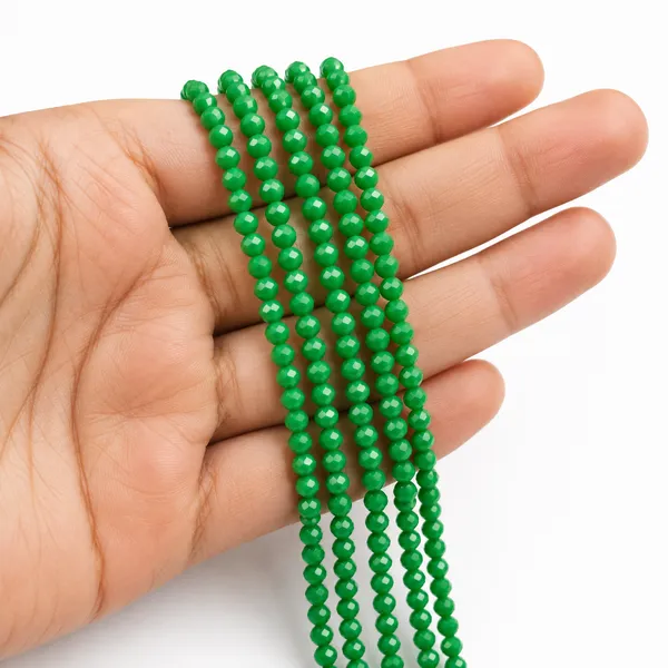 Dark_Green_Faceted_Glass_Rondelle_Beads_|_4mm_|_5_Lines_(100-105_beads/line)