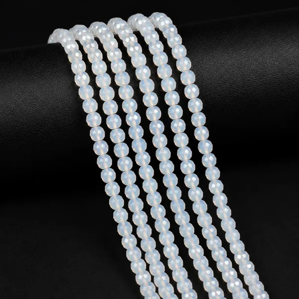 White_Faceted_Glass_Rondelle_Beads_|_4mm_|_5_Lines_(100-105_Beads/Line)