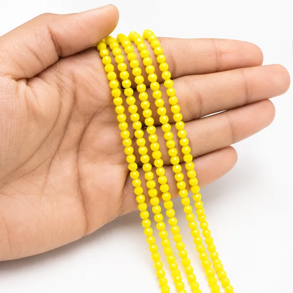 Yellow_Faceted_Glass_Rondelle_Beads_|_4mm_|_5_Lines_(100-105_Beads/Line)