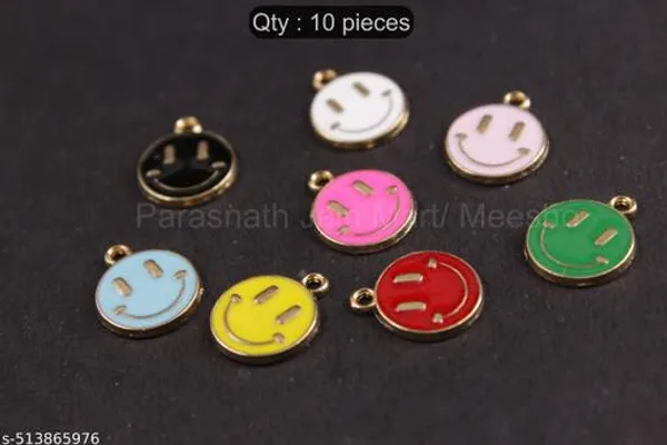 Multi_Colour_Smiley_Face_Charms_|_Pack_of_10