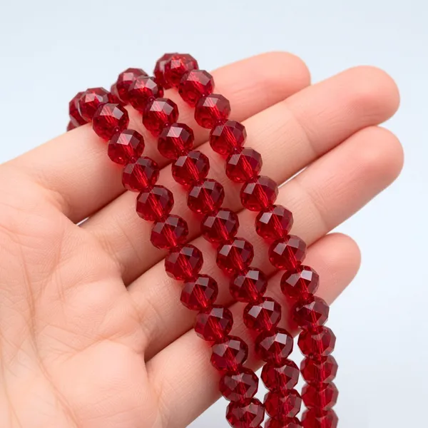 Round_Faceted_Red_Glass_Beads_|_12mm_|_3_Lines