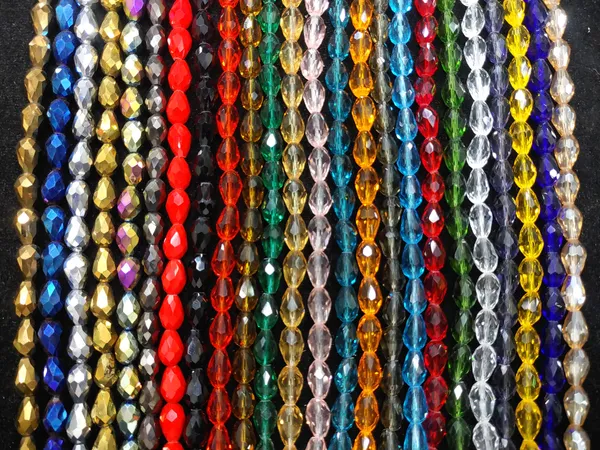 Golden_Shadow_Drop_Glass_Teardrop_Beads_|_8x11mm_|_3_strands_x_45+_beads_each_(Total_135+_beads)
