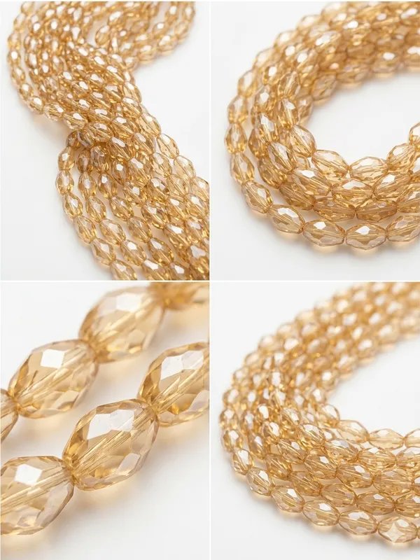 Golden_Shadow_Drop_Glass_Teardrop_Beads_|_8x11mm_|_3_strands_x_45+_beads_each_(Total_135+_beads)