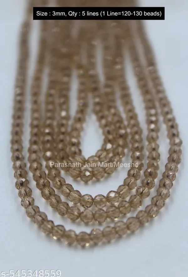 Golden_Faceted_Glass_Beads_|_3mm_|_~600_beads