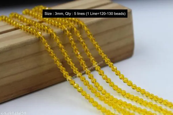 Yellow_Faceted_Glass_Beads_|_3mm_|_~600_beads
