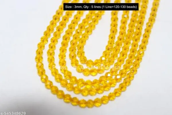 Yellow_Faceted_Glass_Beads_|_3mm_|_~600_beads