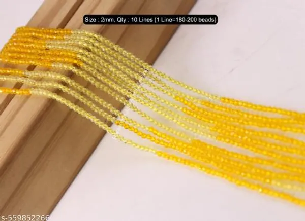 Yellow_Faceted_Glass_Beads_|_2mm_|_~1800_beads