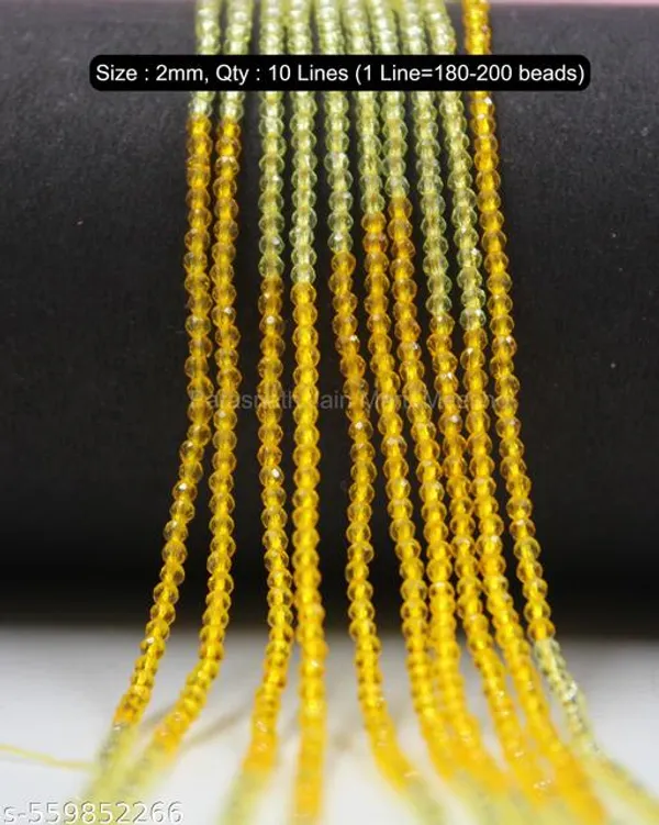 Yellow_Faceted_Glass_Beads_|_2mm_|_~1800_beads