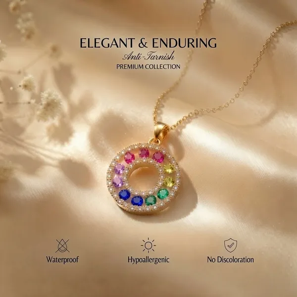 Haldi_to_High_Tea_-_Perfect_for_all_moods_|_18K_Gold_Plated_Cubic_Zirconia_Rainbow_Circle_Anti_Tarnish_Necklace__|_1_Piece