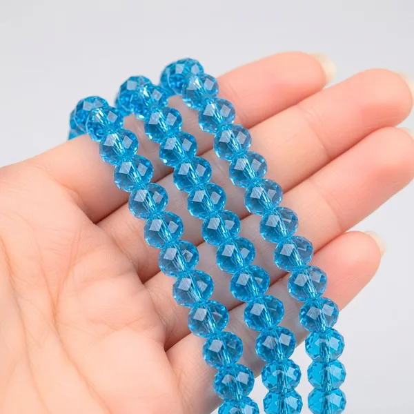 Aqua_Blue_Glass_Faceted_Rondelle_Beads_|_12mm_|_3_Lines